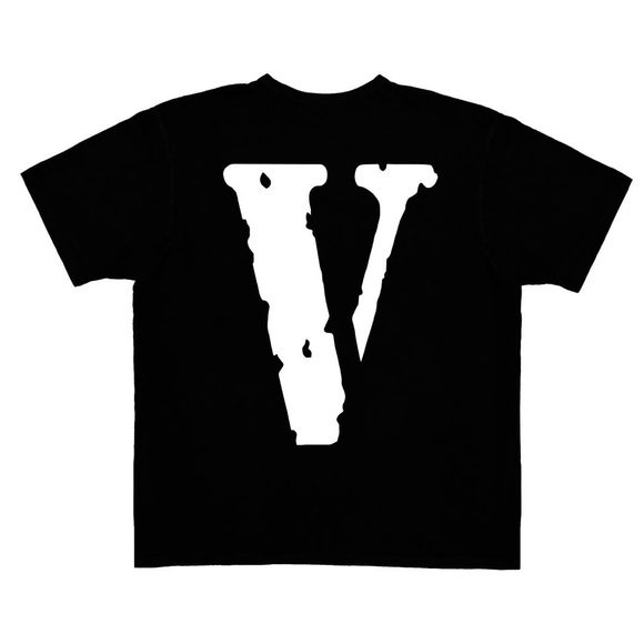 Vlone Friends Pin-Up Girl Black T-Shirt - Picture 2 of 5